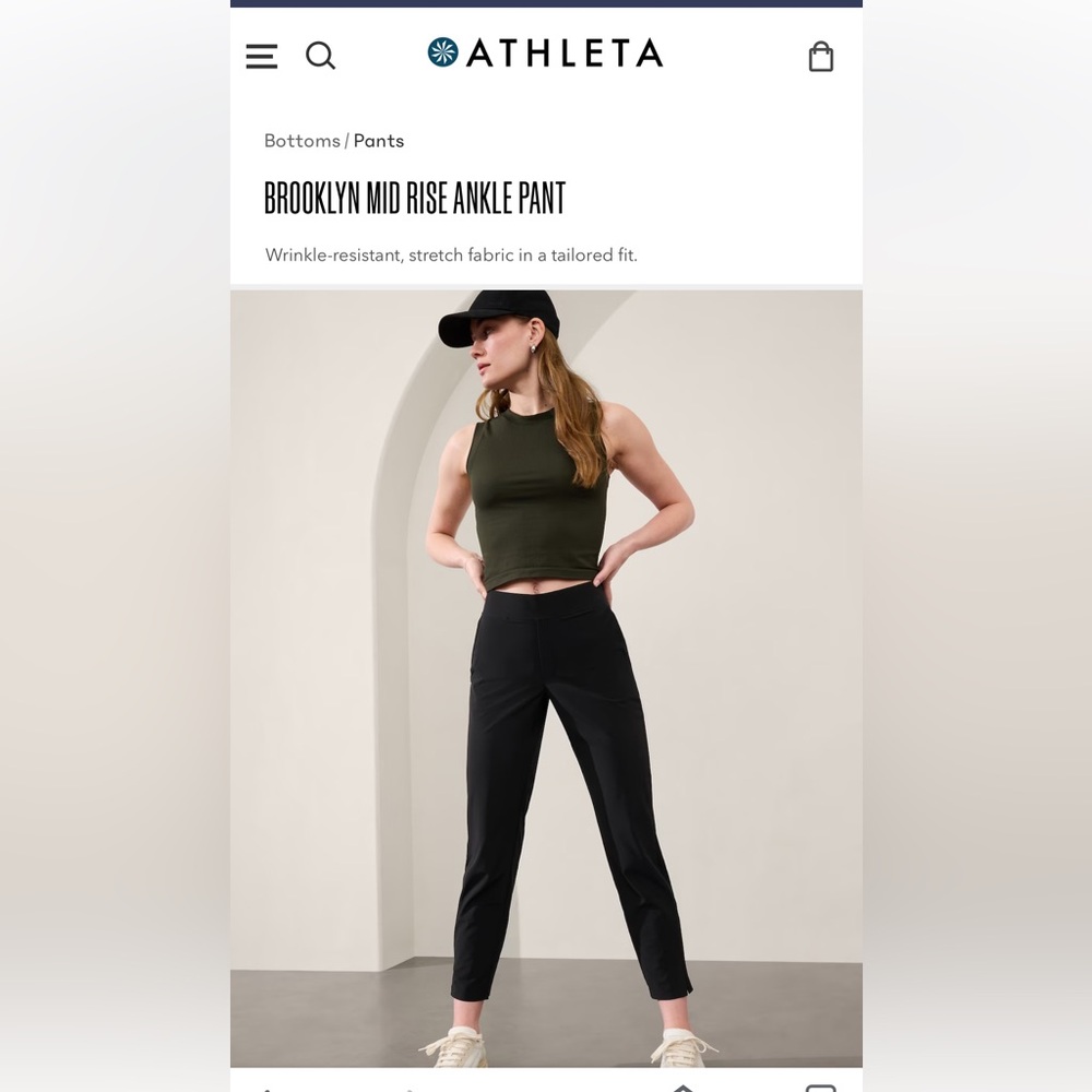 ATHETA 💚Brooklyn Mid Rise 💚green 💚size 2 NWT 🛍️